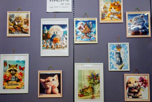 趣味の作品展示