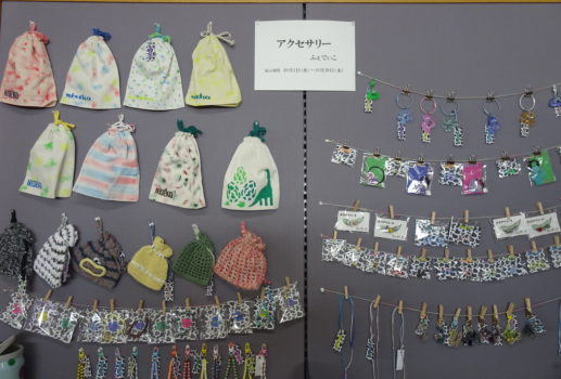 趣味の作品展示