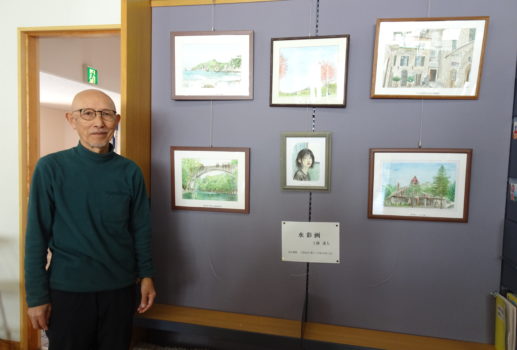 趣味の作品展示