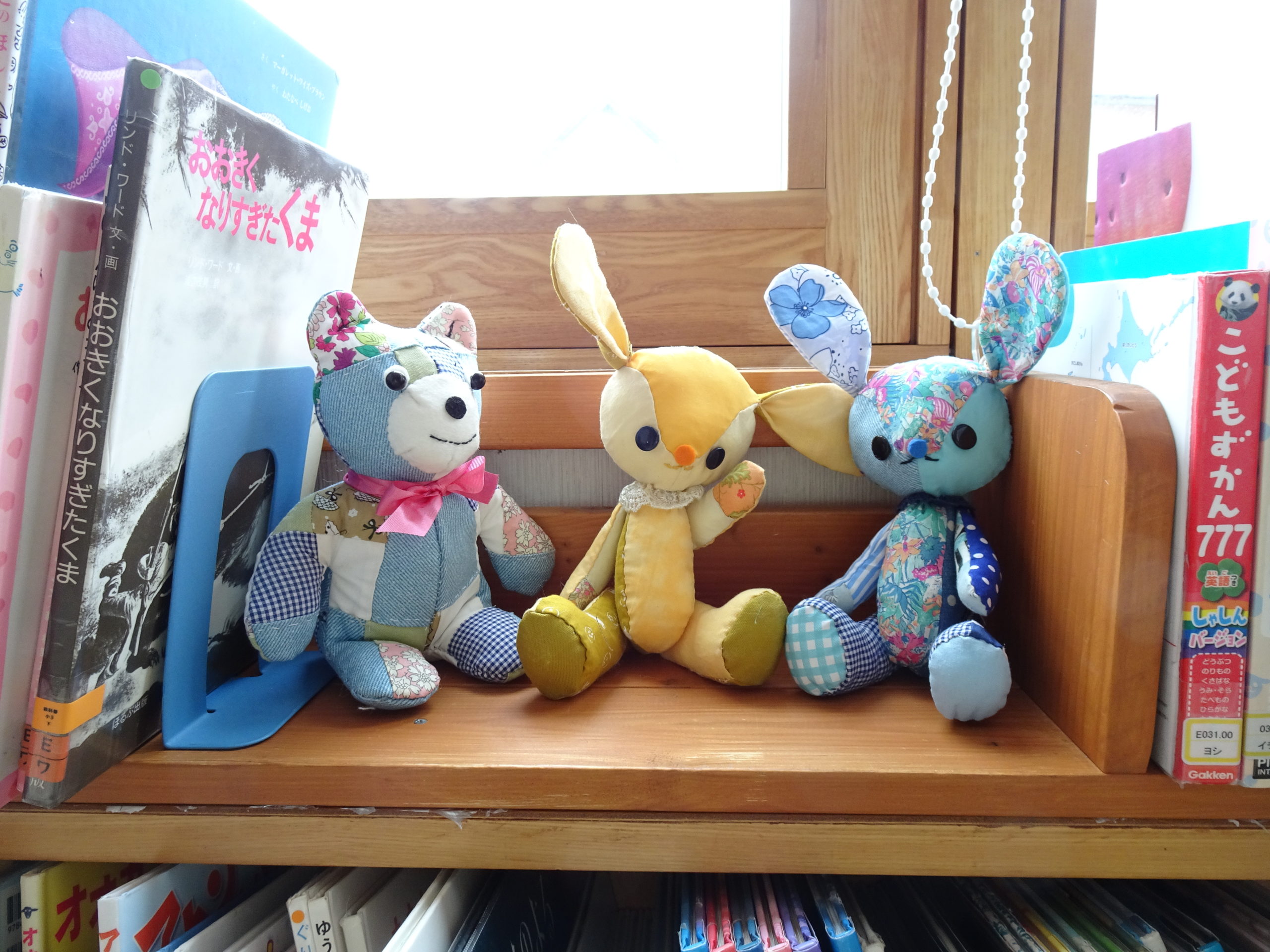 手作りのぬいぐるみ